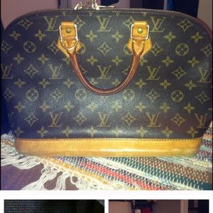 Authentic Louis Vuitton Monogrammed Alma